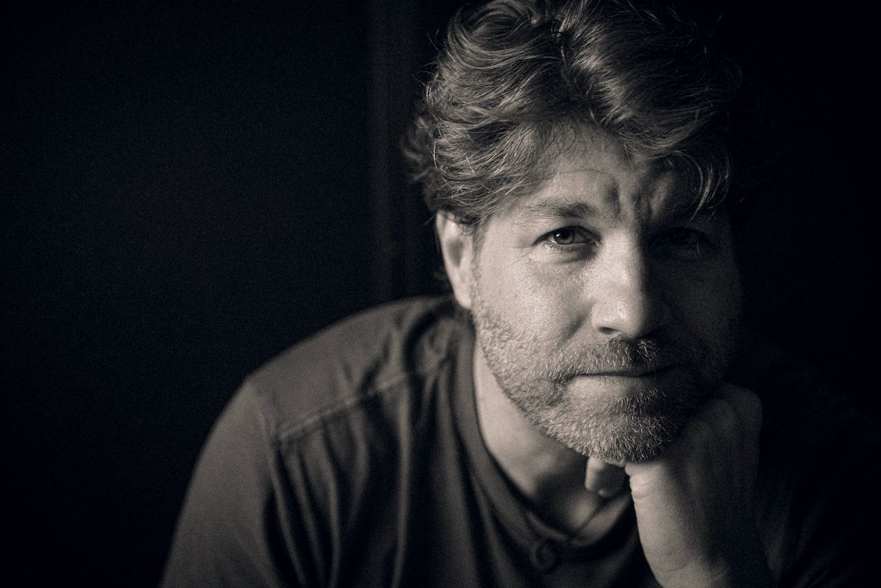 Black-and-white portrait of Thomas Kobrick